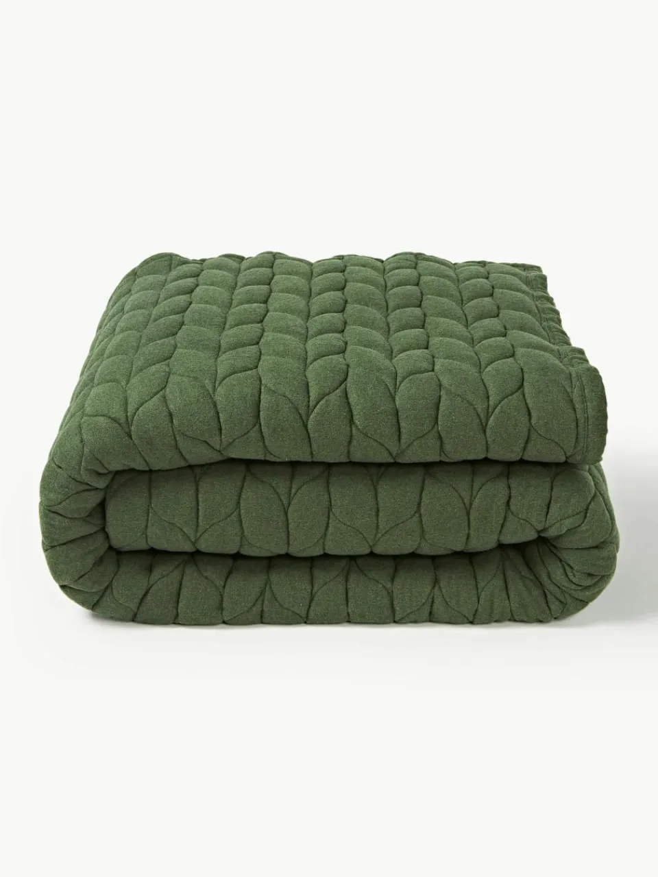 Gewatteerde flanellen bedsprei Selby met structuurpatroon^Westwing Collection Discount