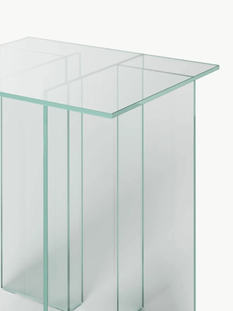 Glazen bijzettafel Anouk^Westwing Collection Sale
