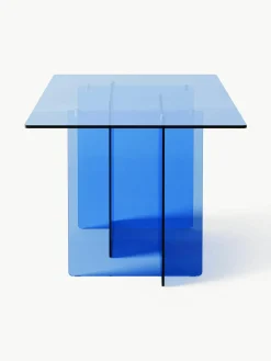 Glazen eettafel Anouk, 180 x 90 cm^Westwing Collection Fashion