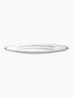 Glazen onderbord Perloa met randversiering^Cote Table New