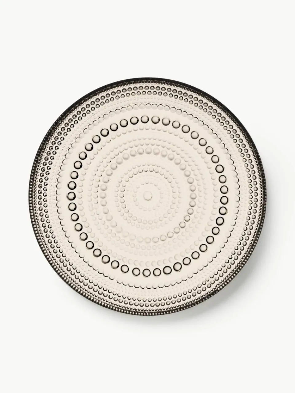 Glazen ontbijtbord Kastehelmi^iittala Hot