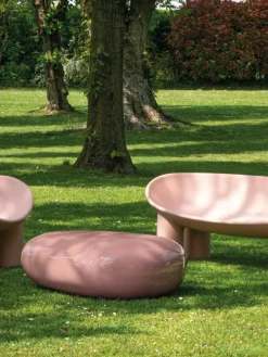 Glazen salontafel Koishi in organische vorm^Driade Best