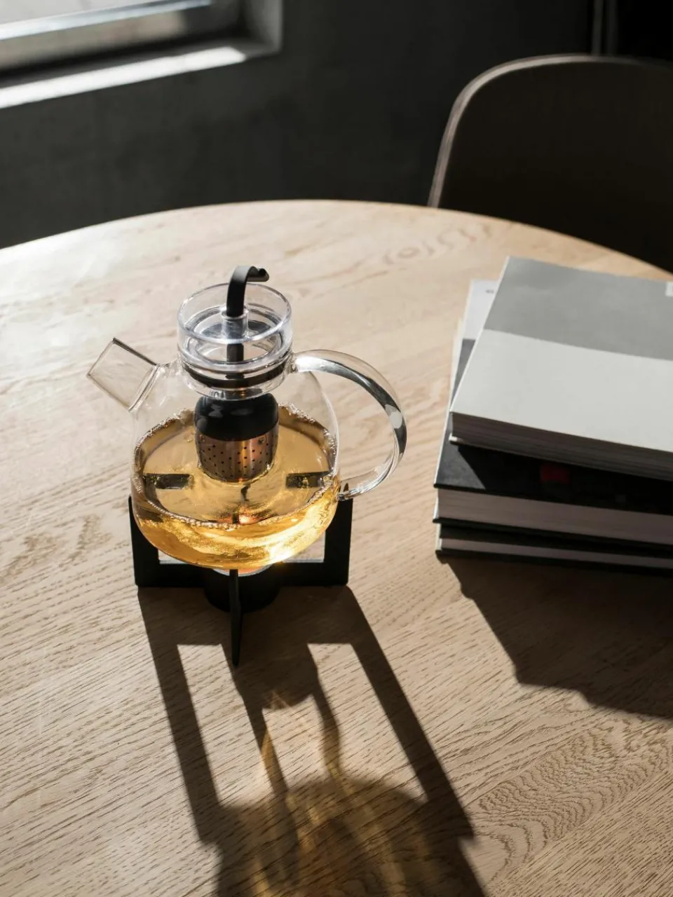 Glazen theepot Kettle met Theezeef, 1.5 L^Audo Copenhagen Outlet