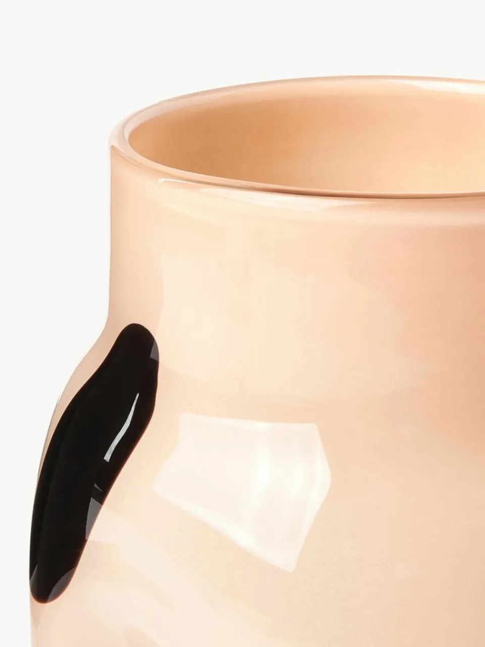 Glazen vaas Romilly, H 21 cm^Westwing Collection Outlet