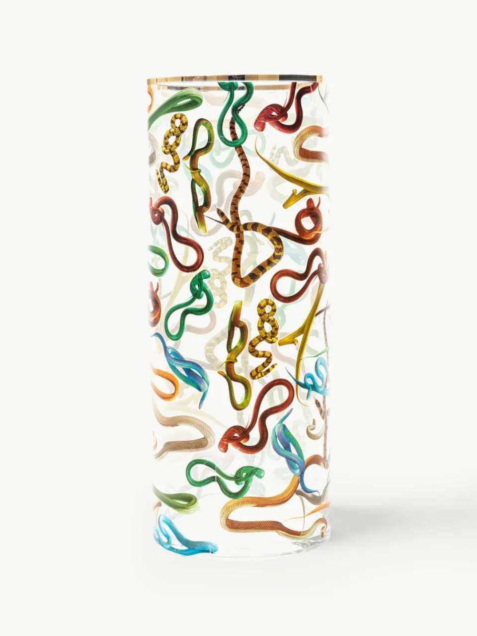 Glazen vaas Snakes, H 50 cm^SELETTI Online