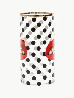 Glazen vaas Toiletpaper, H 30 cm^SELETTI Online