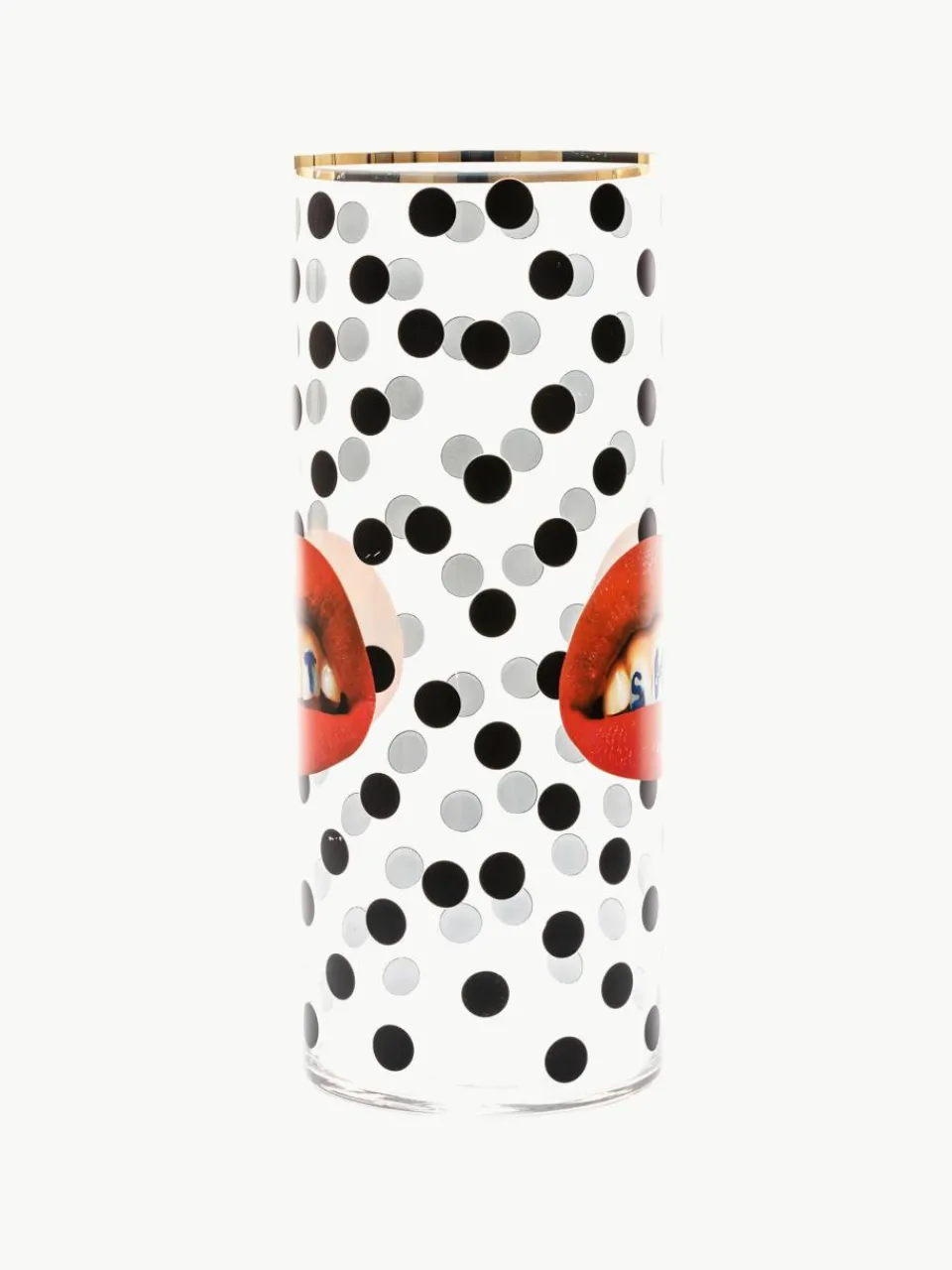 Glazen vaas Toiletpaper, H 50 cm^SELETTI Sale