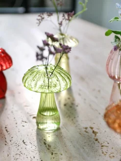 Glazen vazen Mushroom, set van 5^&k Amsterdam Outlet