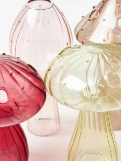 Glazen vazen Mushroom, set van 5^&k Amsterdam Outlet