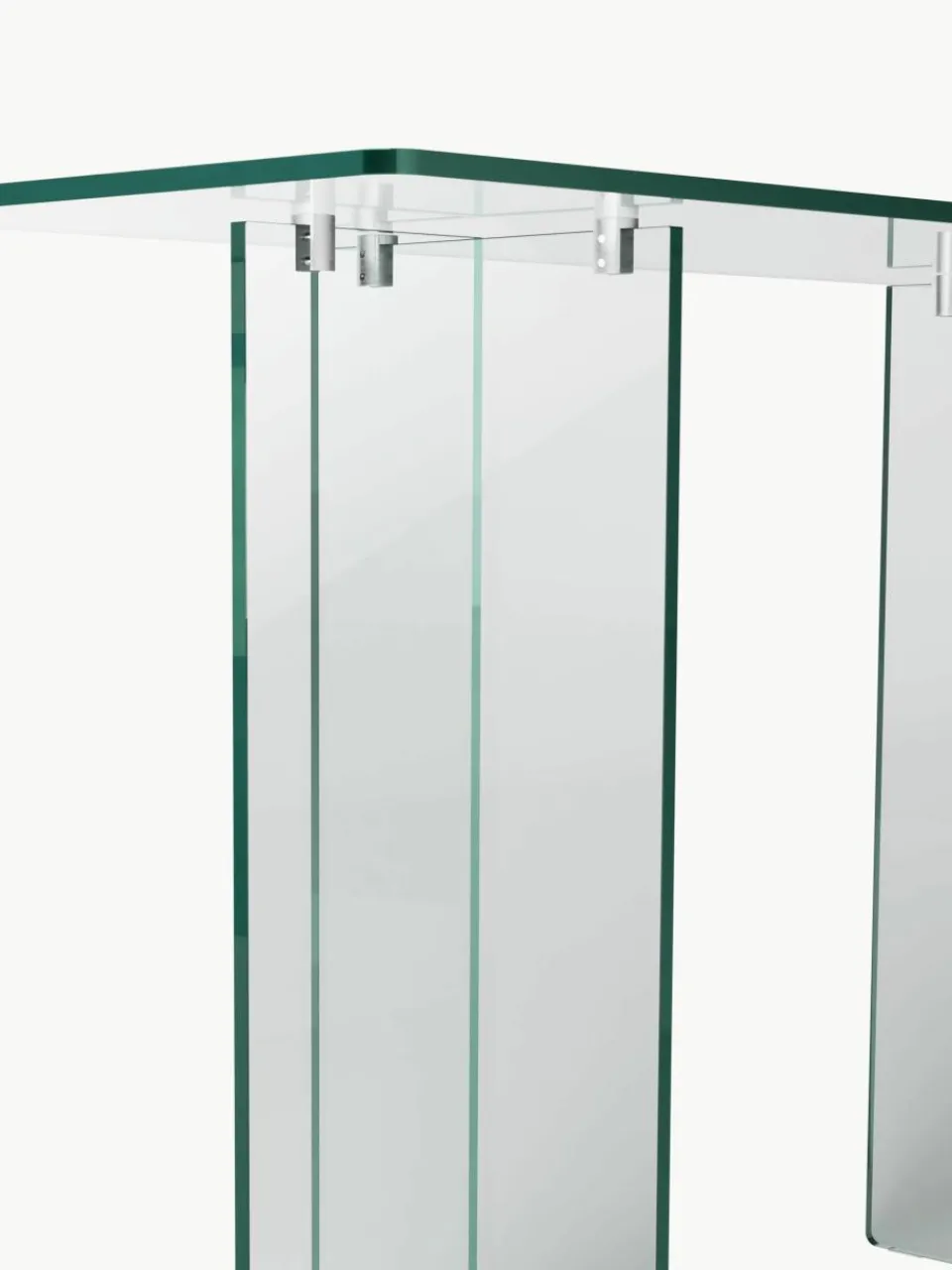 Glazen wandtafel Anouk^Westwing Collection Fashion