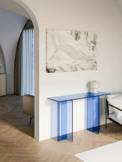 Glazen wandtafel Anouk^Westwing Collection Clearance