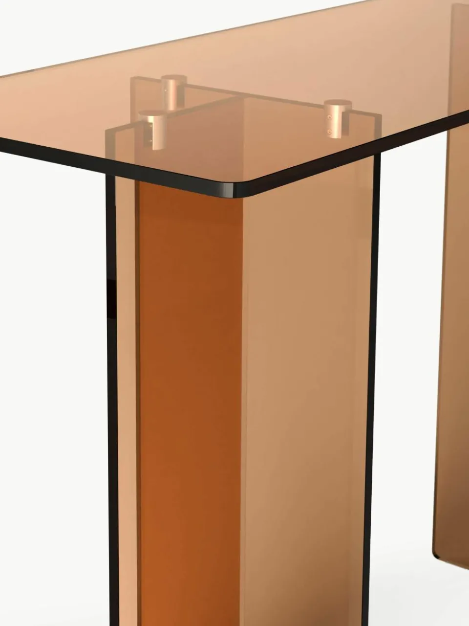 Glazen wandtafel Anouk^Westwing Collection New