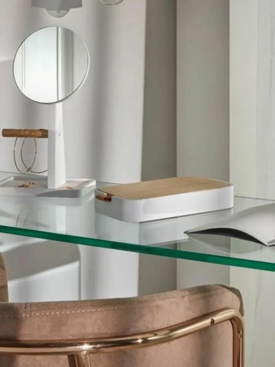 Glazen wandtafel Burano^Westwing Clearance
