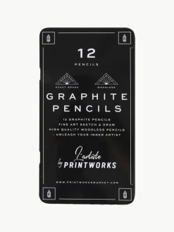 Grafietpotloden Graphite, 12-delig^Printworks Fashion