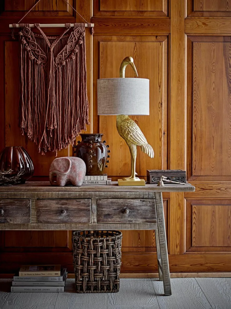 Grenenhouten wandtafel Camden^Bloomingville Fashion