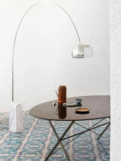 Grote booglamp Arco^Flos Hot