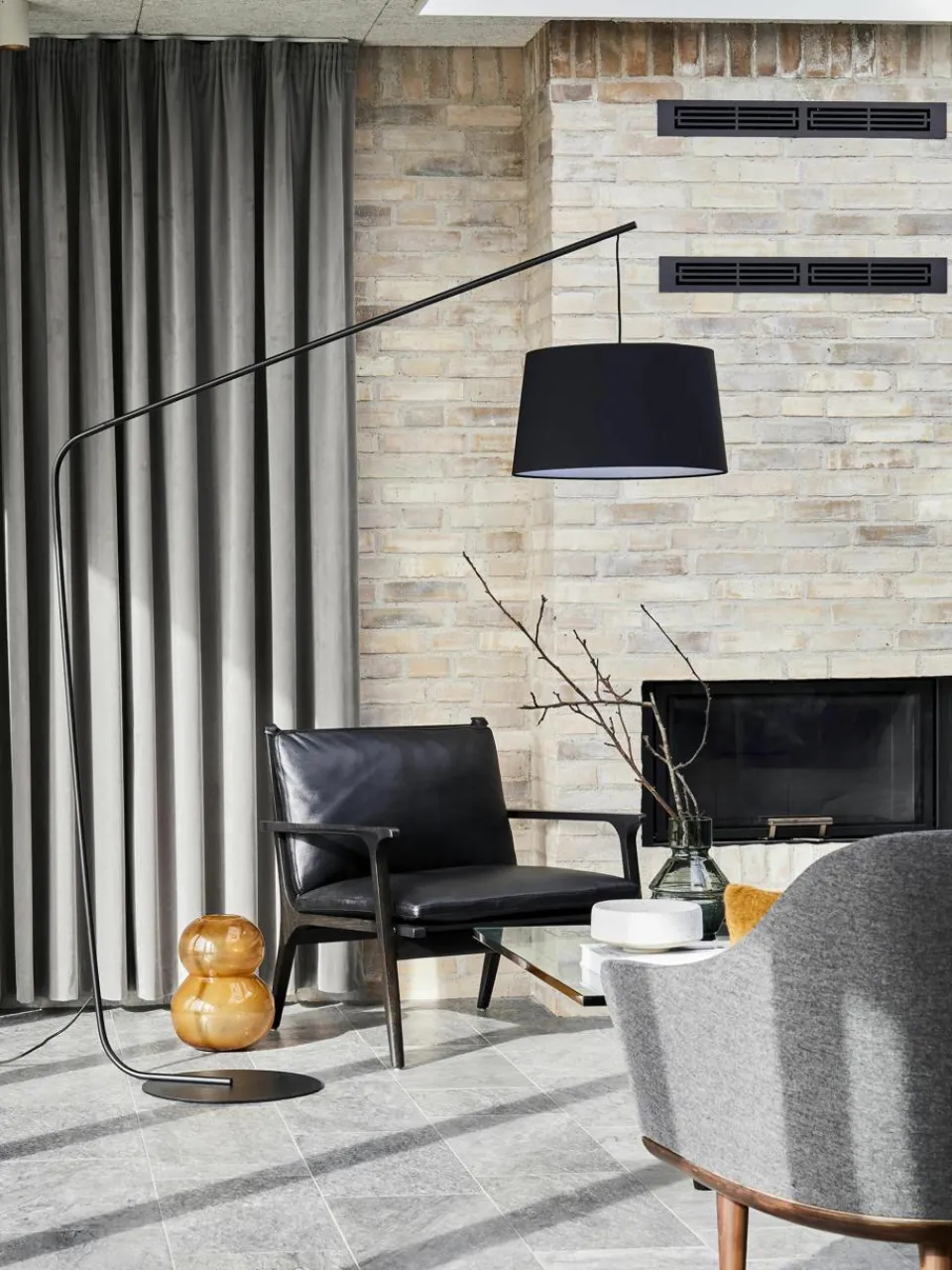 Grote design booglamp Lobby^Frandsen Discount