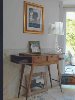 Grote design LED tafellamp Bourgie, dimbaar^Kartell Online