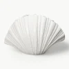 Grote design vaas Shell in schelp vorm, H 21 cm^Byon Best