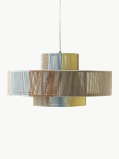 Grote hanglamp Lace uit linnendraden^Westwing Collection Best