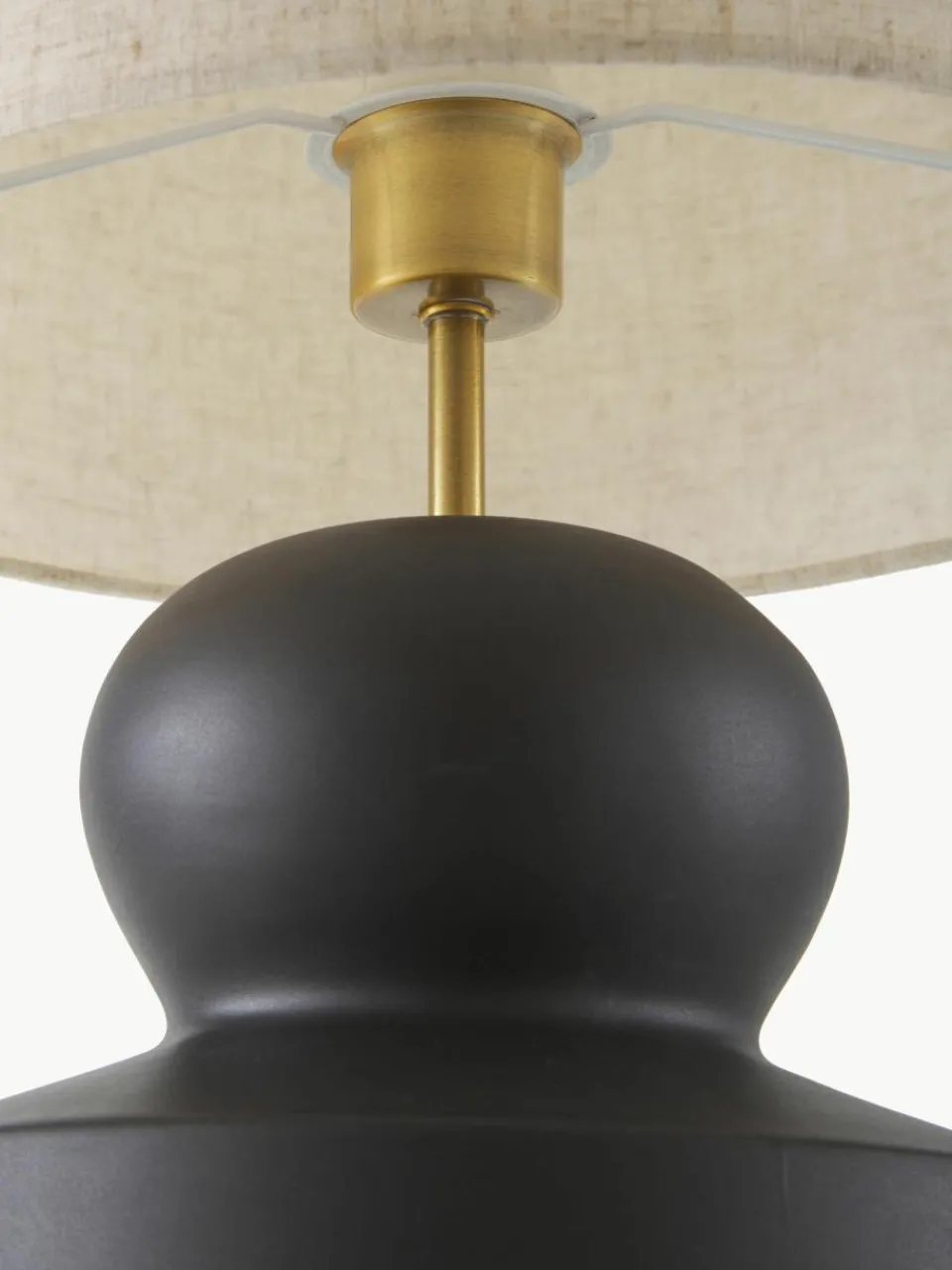 Grote keramische tafellamp Georgina^Westwing Collection Hot