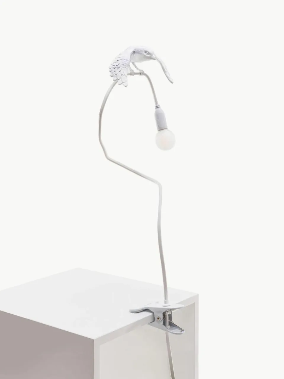Grote klem tafellamp Sparrow, verstelbaar^SELETTI Fashion