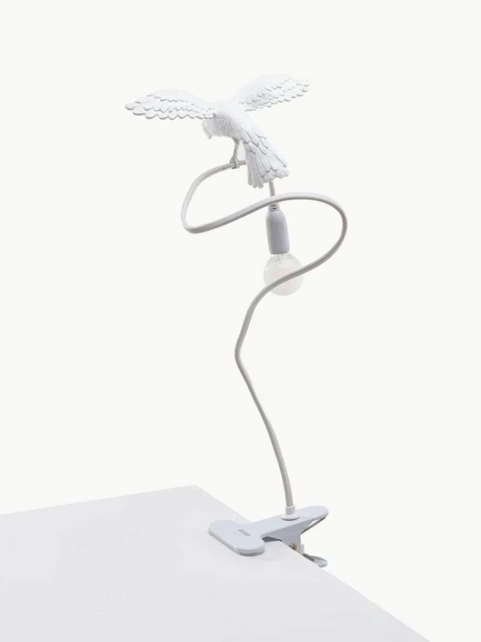 Grote klem tafellamp Sparrow, verstelbaar^SELETTI Fashion