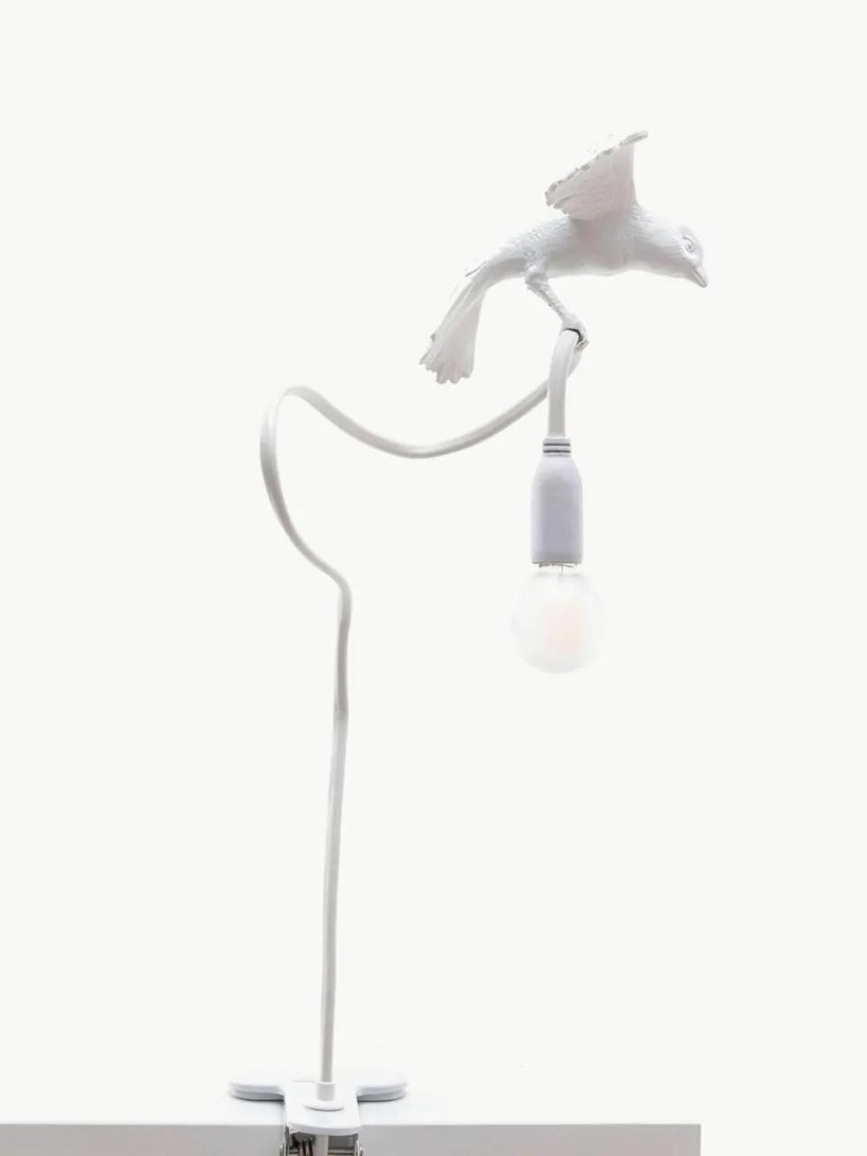 Grote klem tafellamp Sparrow, verstelbaar^SELETTI Fashion