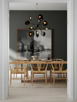Grote LED hanglamp Turno met diffusorschijven^By Rydens Outlet