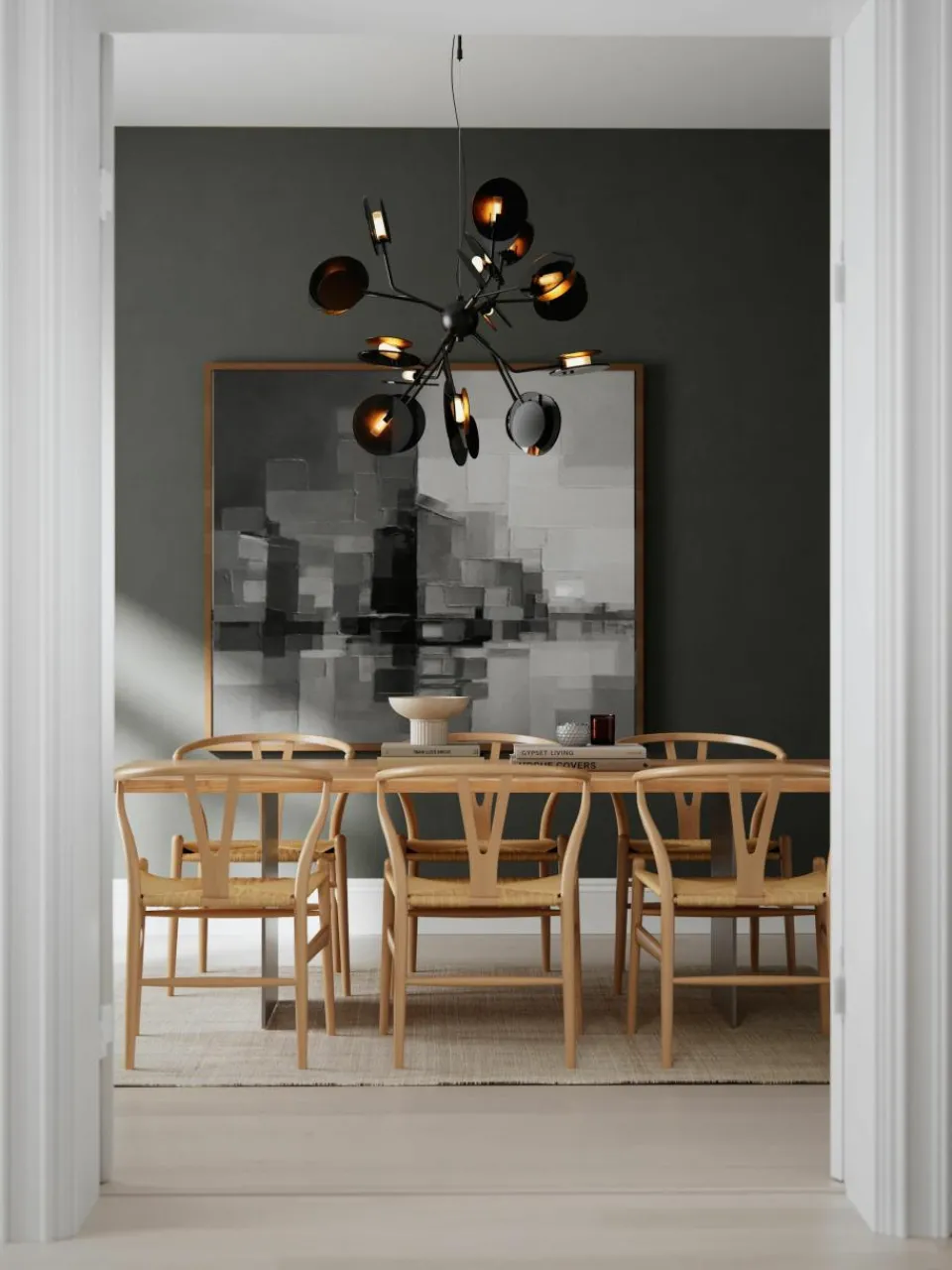Grote LED hanglamp Turno met diffusorschijven^By Rydens Outlet