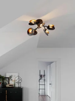 Grote LED plafondlamp Turno met diffusorschijven^By Rydens Best