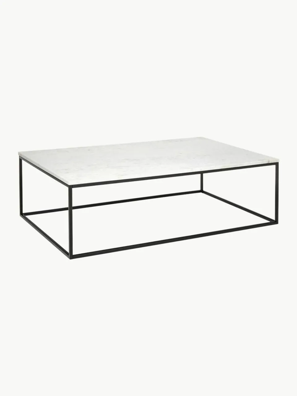 Grote marmeren salontafel Alys^Westwing Collection New
