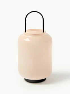 Grote mondgeblazen lantaarn Lumino, H 35 cm^Westwing Collection New