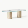 Grote ovale salontafel Jonah^Westwing Collection Discount