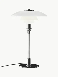 Grote tafellamp PH 3/2, mondgeblazen^Louis Poulsen New