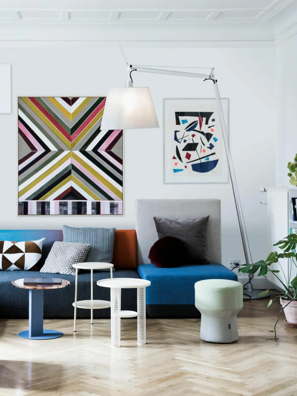 Grote verstelbare leeslamp Tolomeo Maxi^Artemide New