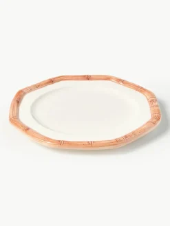 Handbeschilderd eetbord Bamboo^Westwing Fashion