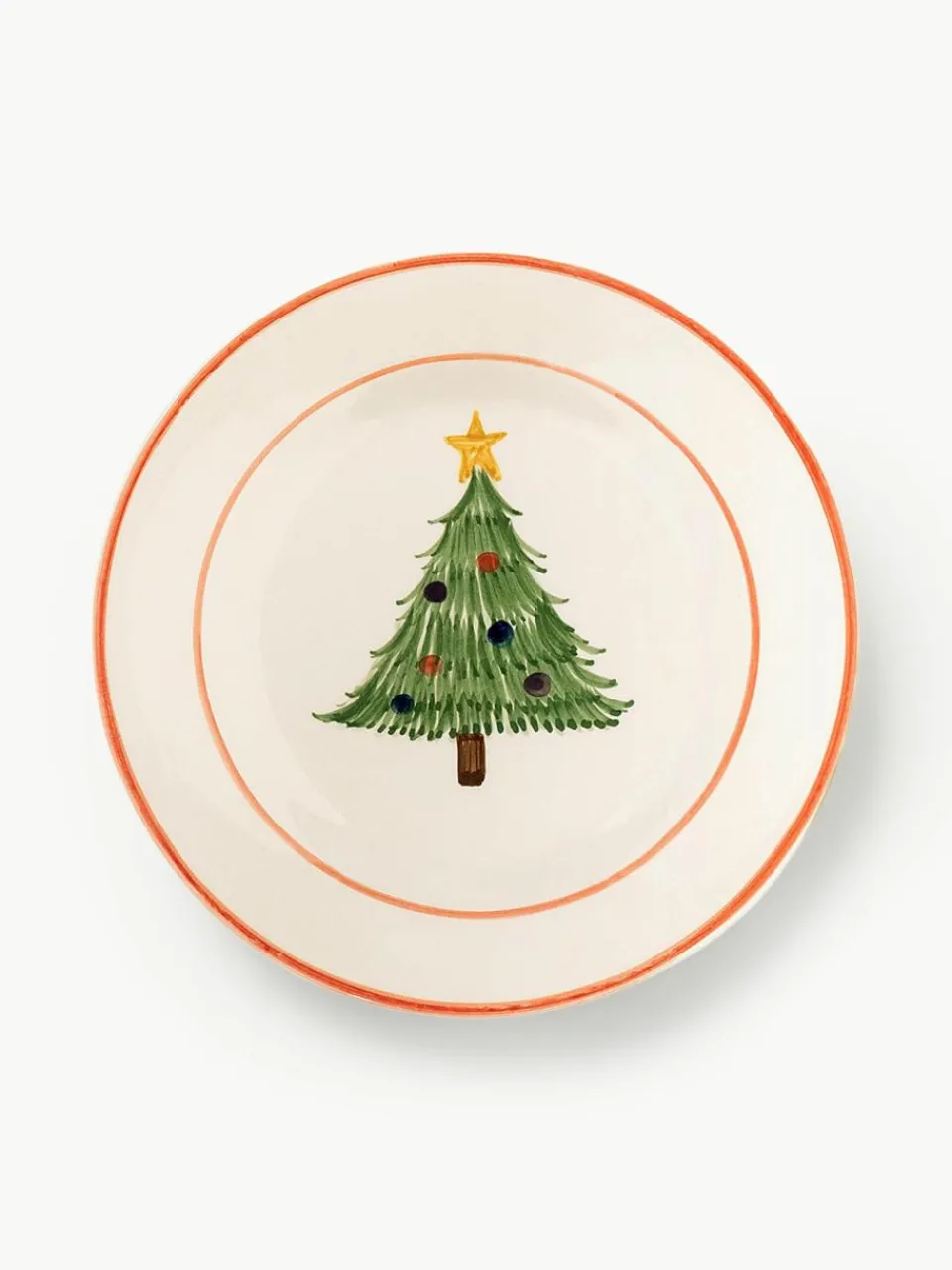 Handbeschilderd ontbijtbord Christmas Morning^Anna + Nina Sale