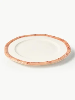 Handbeschilderd ontbijtbord Bamboo^Westwing Hot