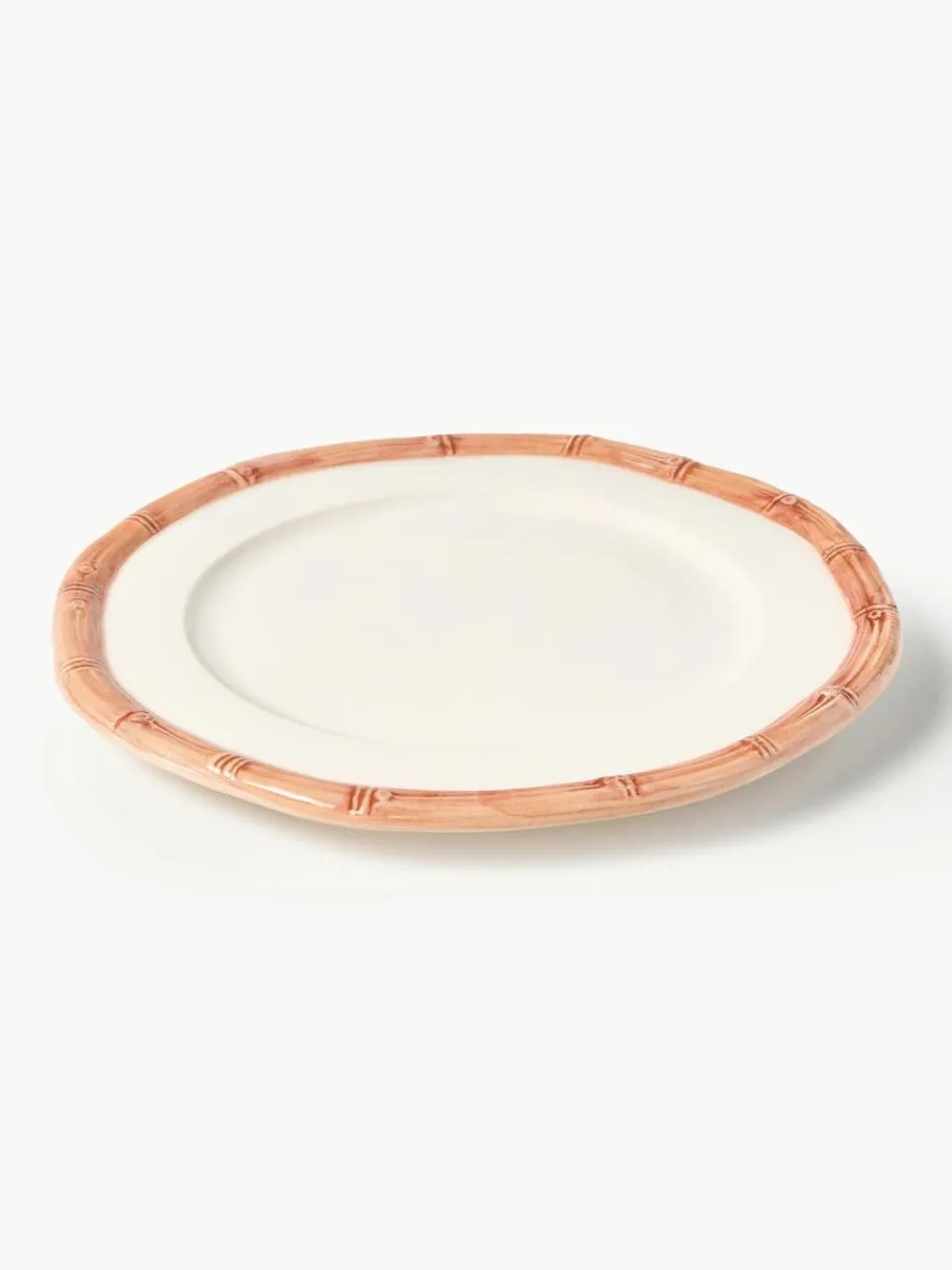 Handbeschilderd ontbijtbord Bamboo^Westwing Hot