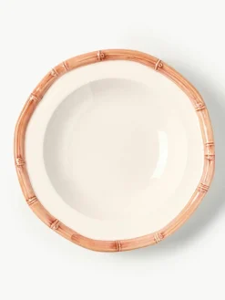 Handbeschilderd soepbord Bamboo^Westwing New