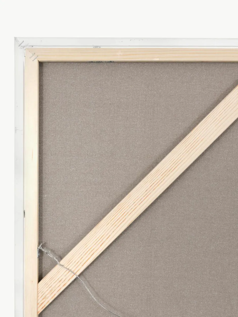 Handbeschilderde canvasdoek Scenario met houten frame^Malerifabrikken Clearance