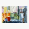 Handbeschilderde canvasdoek Pittura Astratta^Agave Clearance