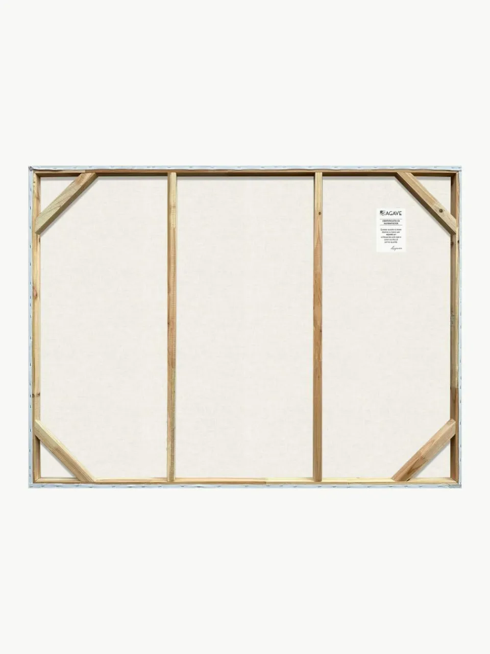 Handbeschilderde canvasdoek Esplosione di Colore^Agave Clearance