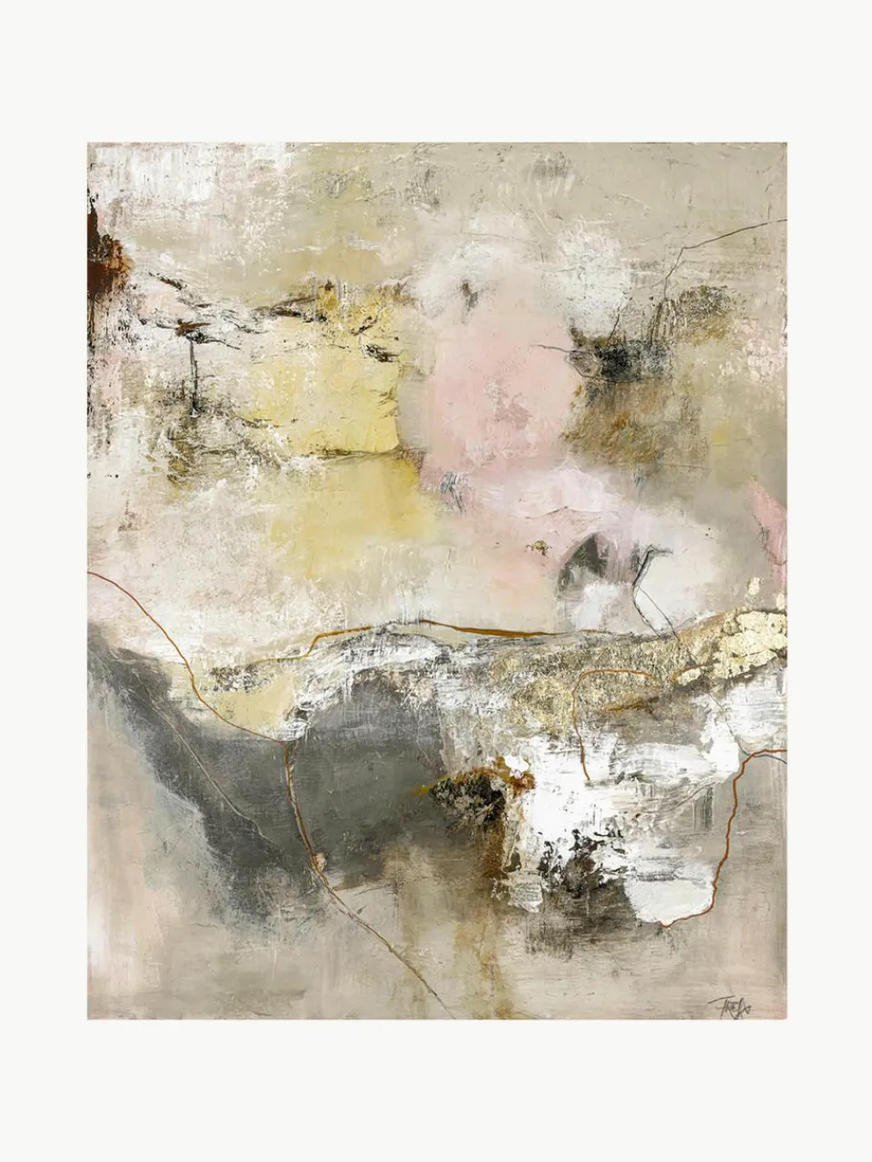 Handbeschilderde canvasprint Artcast^Malerifabrikken Clearance