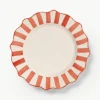 Handbeschilderde dinerborden Scalloped^Anna + Nina Online