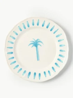 Handbeschilderde dinerborden The Palms^Westwing Outlet