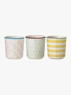 Handbeschilderde eierdopje Patrizia, set van 3^Bloomingville New