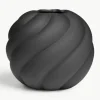 Handbeschilderde keramische vaas Twist Ball, H 20 cm^Cooee Design Sale