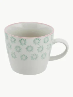 Handbeschilderde mokken Patrizia, set van 3^Bloomingville Discount